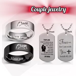 🔖 Couple Jewelry Set